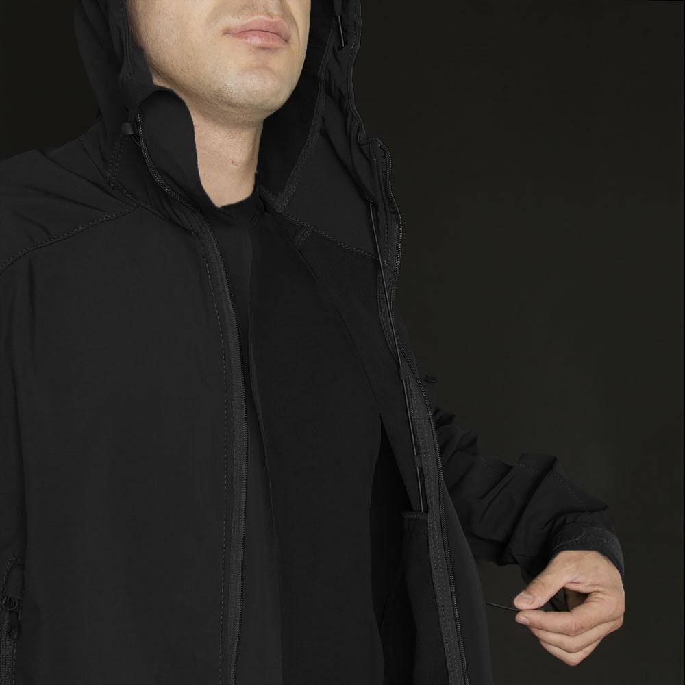 Костюм SoftShell 2.0 Чорний + Бейсболка