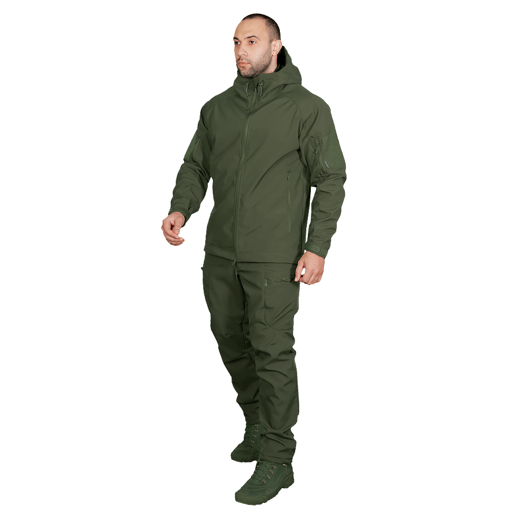 Костюм Stalker SoftShell Олива + бейсболка