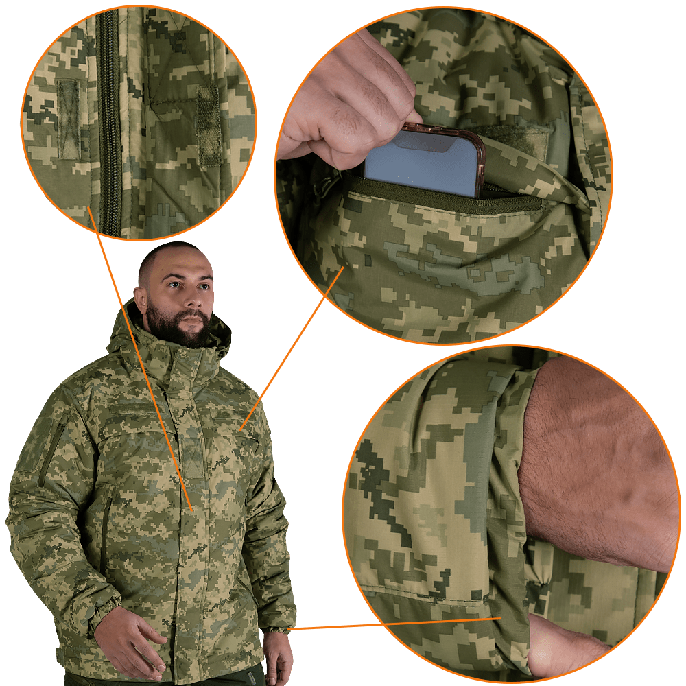 Куртка Patrol System 3.0 Піксель