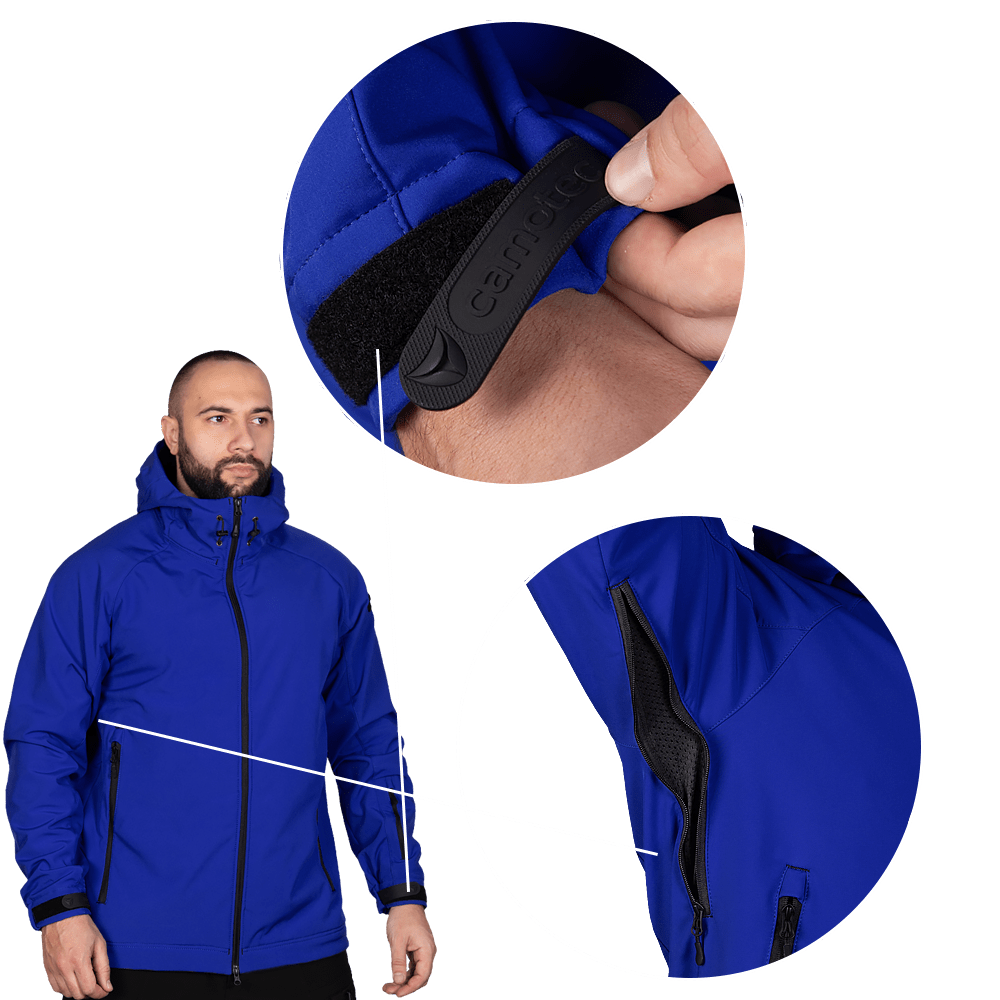 Куртка Rubicon SoftShell Синя