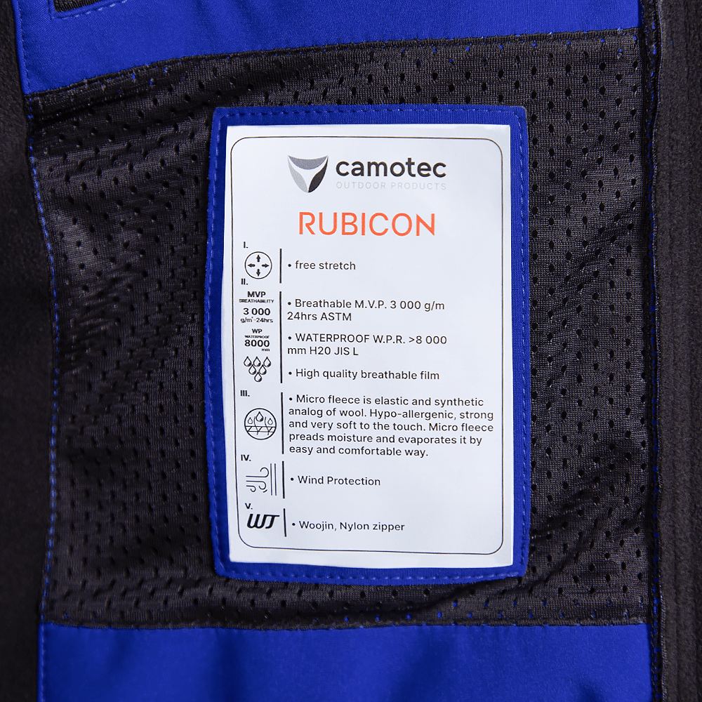 Куртка Rubicon SoftShell Синя
