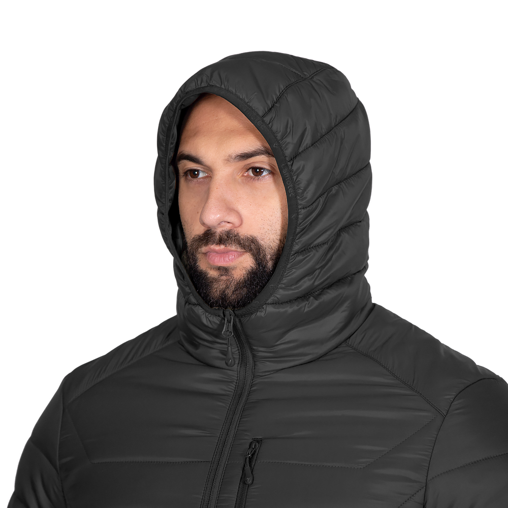 Легкий Пуховик Storm Hood 2.0 Чорний