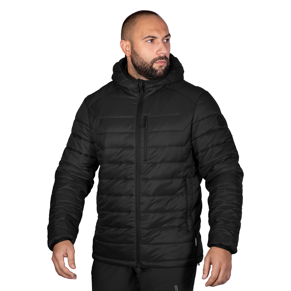 Легкий Пуховик Storm Hood 3.0 Чорний