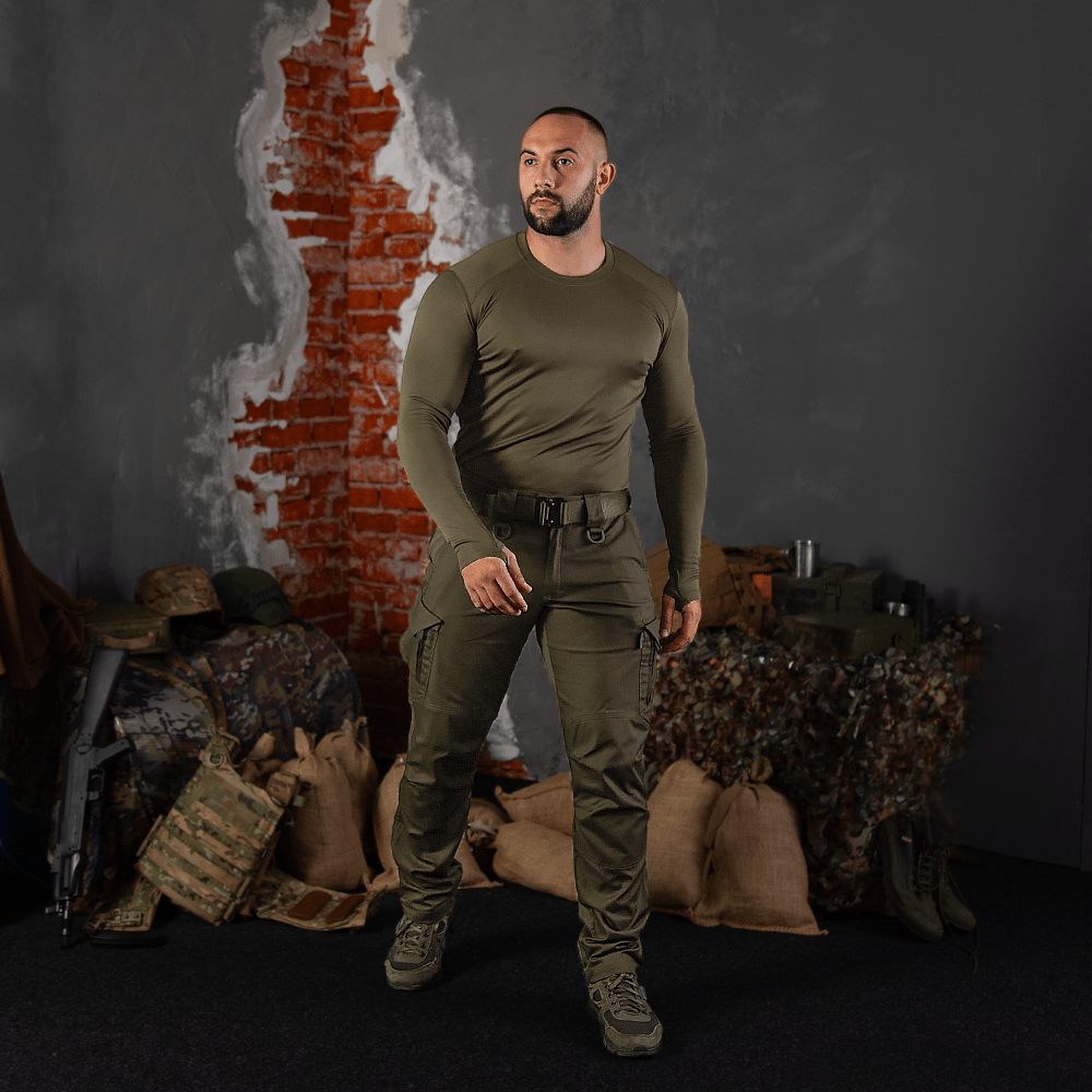 Лонгслів Chiton 2.0 Олива