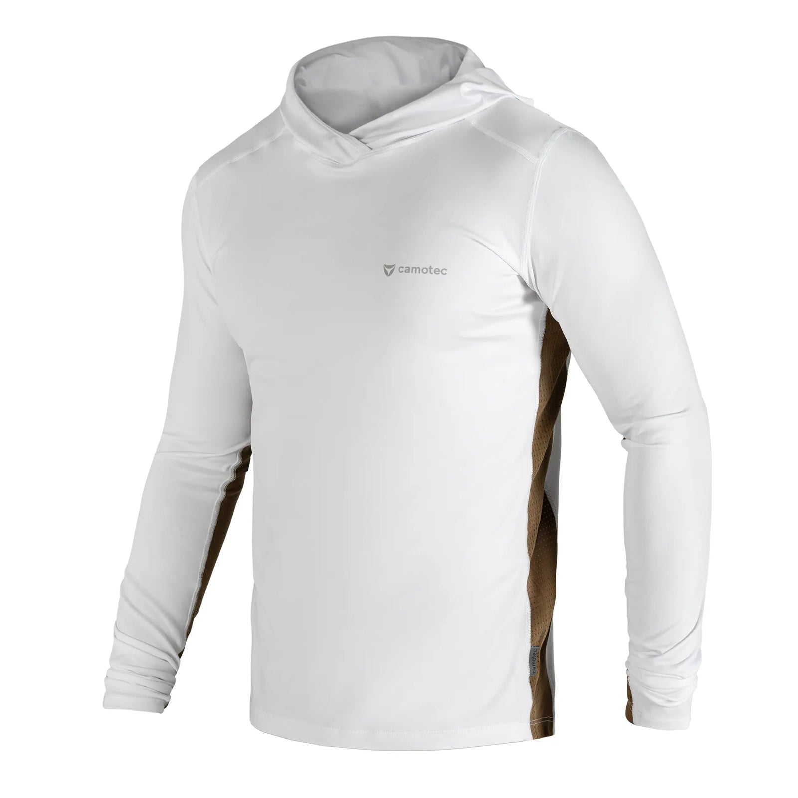 Лонгслів Chiton Air Hood Білий