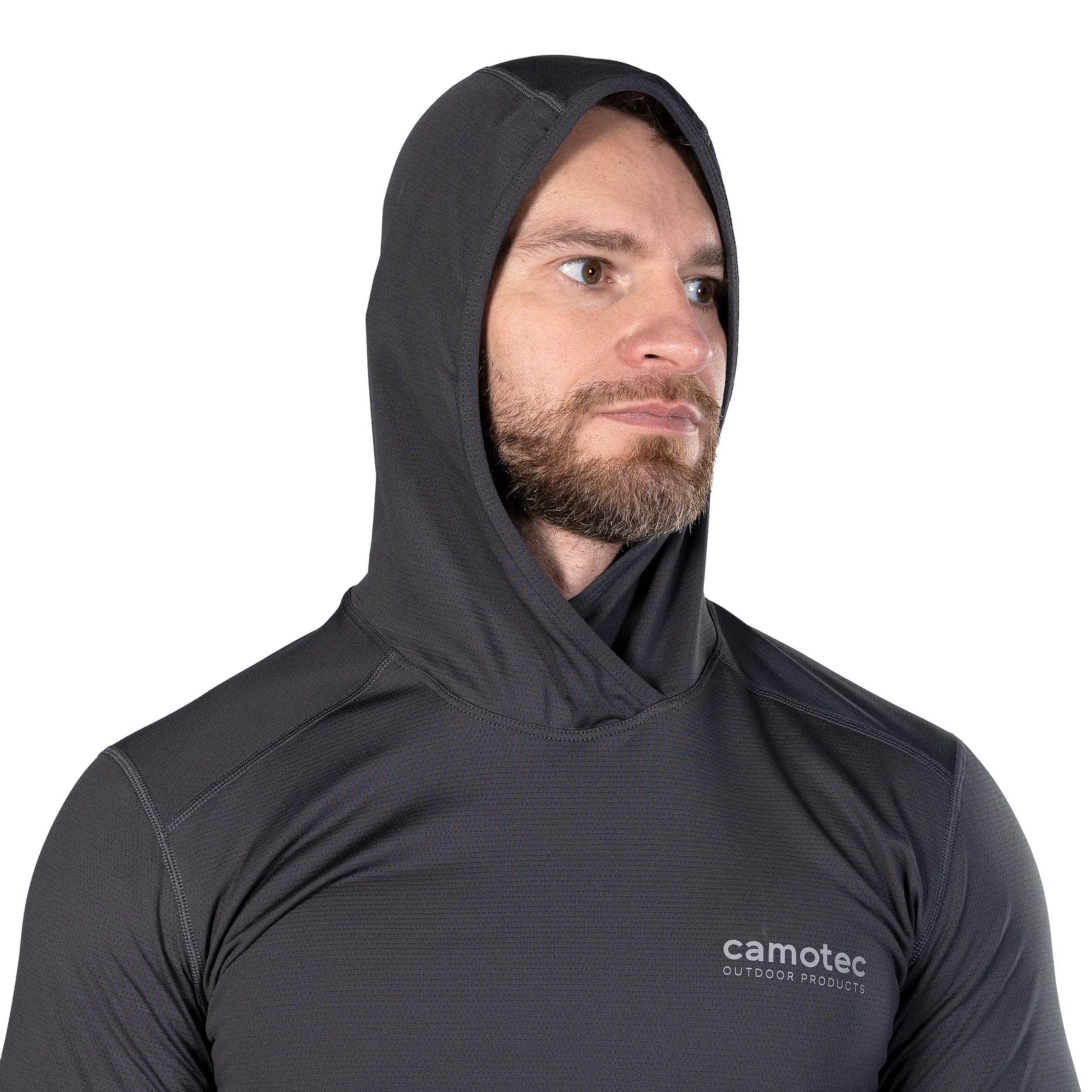 Лонгслів Chiton Hood 2.0 CoolPass ThermoGrid Сірий
