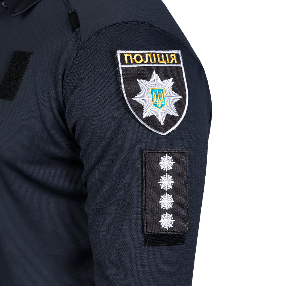 Поло CG Patrol ID Long Темно-синє
