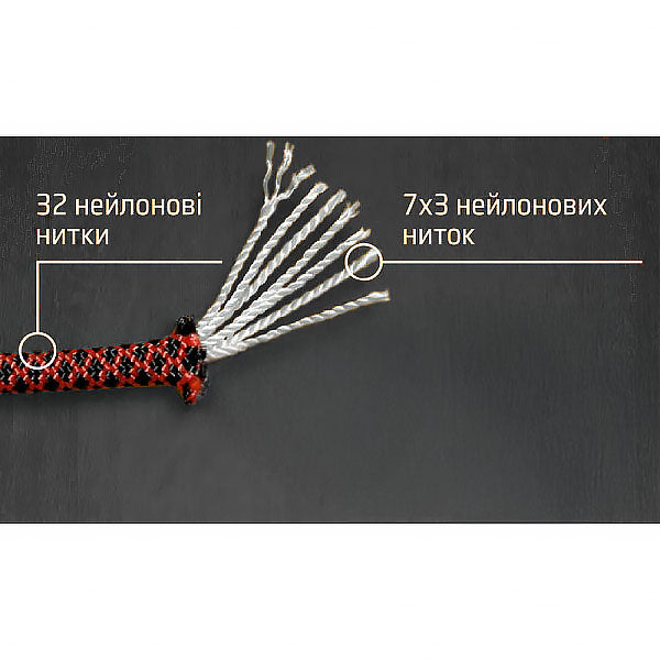 Paracord 550 (10 м) Чорний
