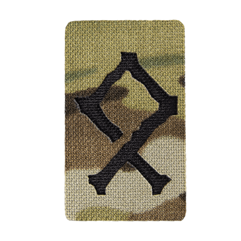 Патч Camotec Одал (прямокутний) Multicam
