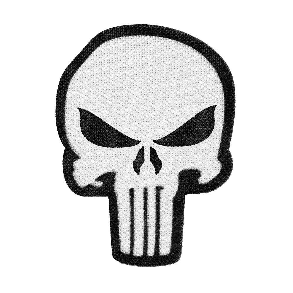 Патч/Липучка Camotec Punisher (6*8) Білий