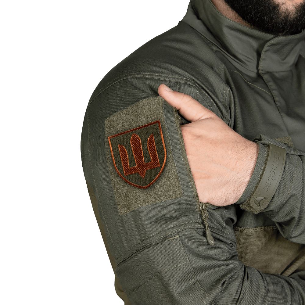 Шеврон/липучка Медична служба Олива