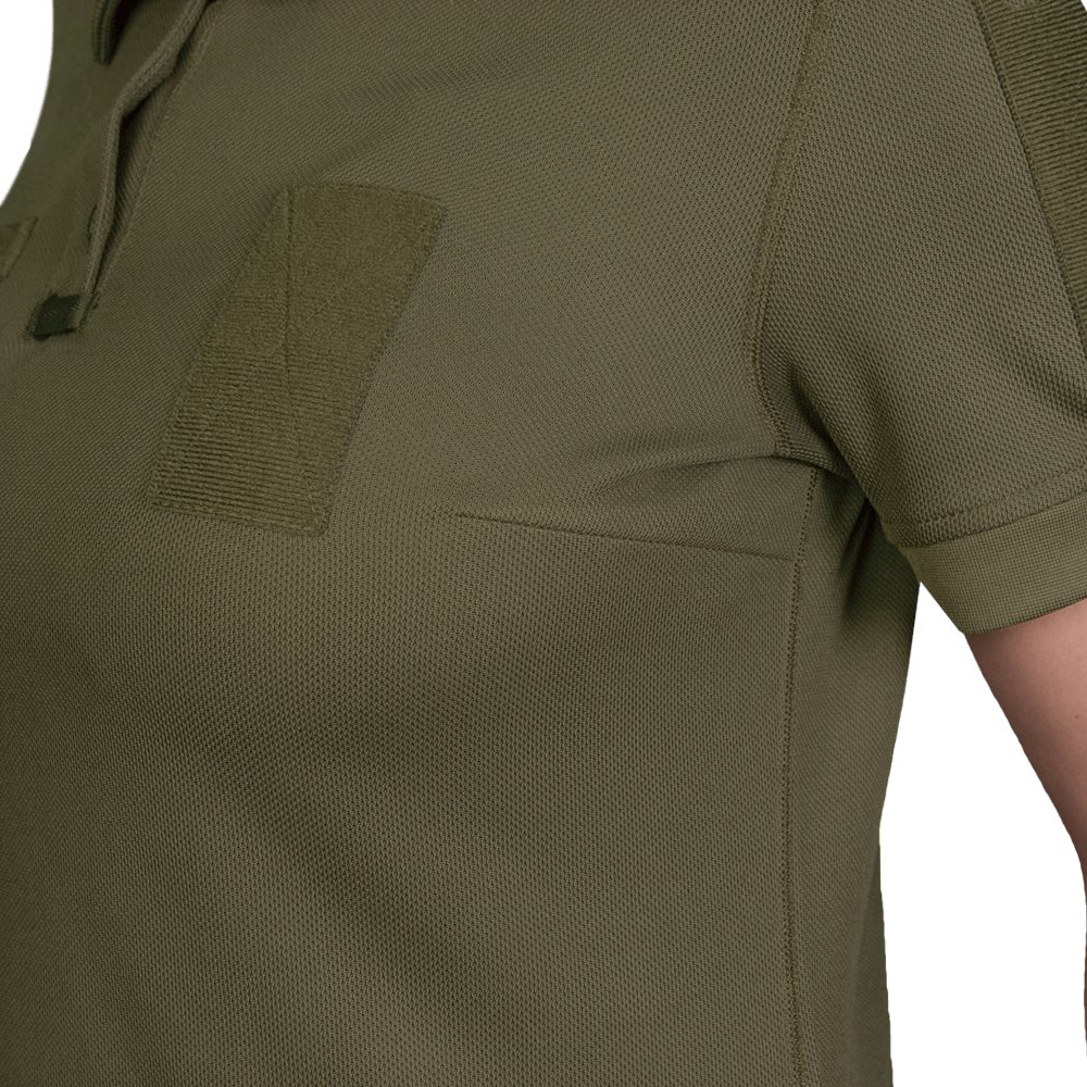 Жіноче поло CM Pani Army ID Олива