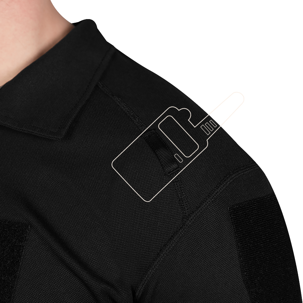 Поло Paladin CoolPass Pique LT Чорне