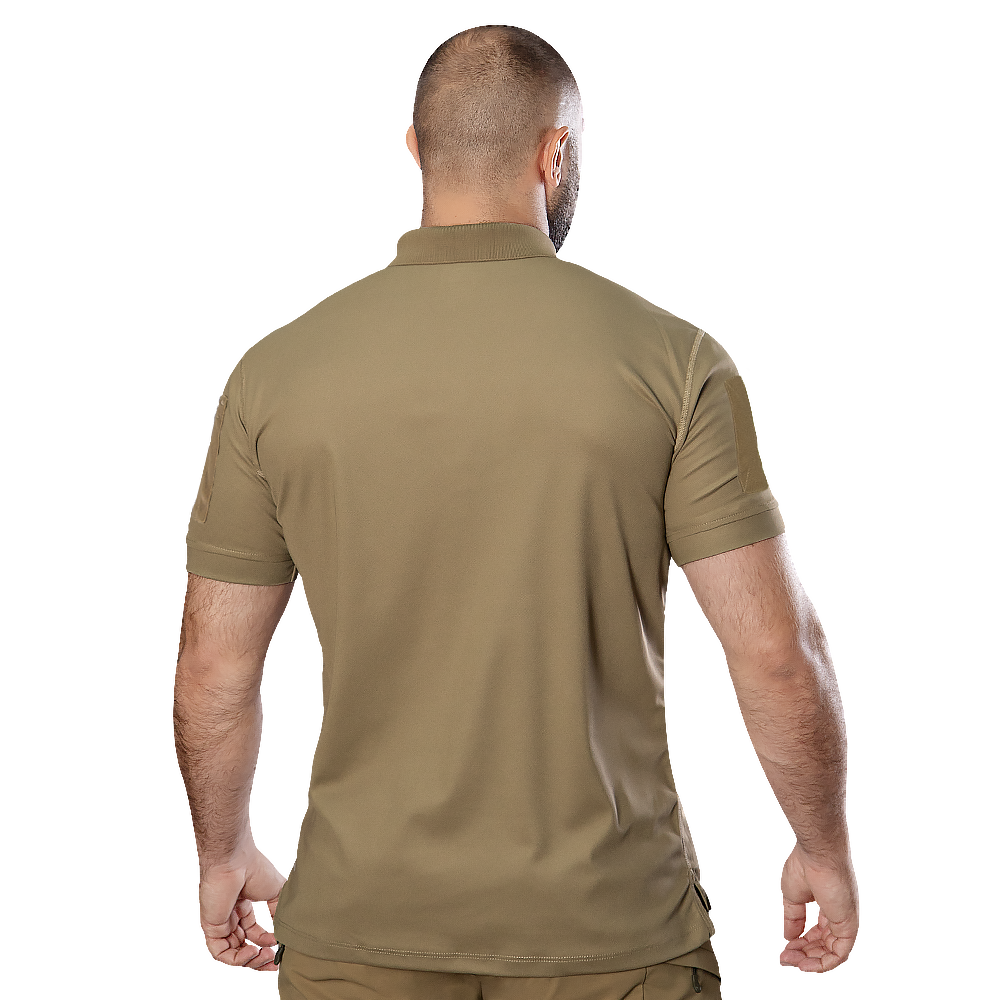 Поло Patrol 2.0 (perf.) CoolPass Pique LT Tan