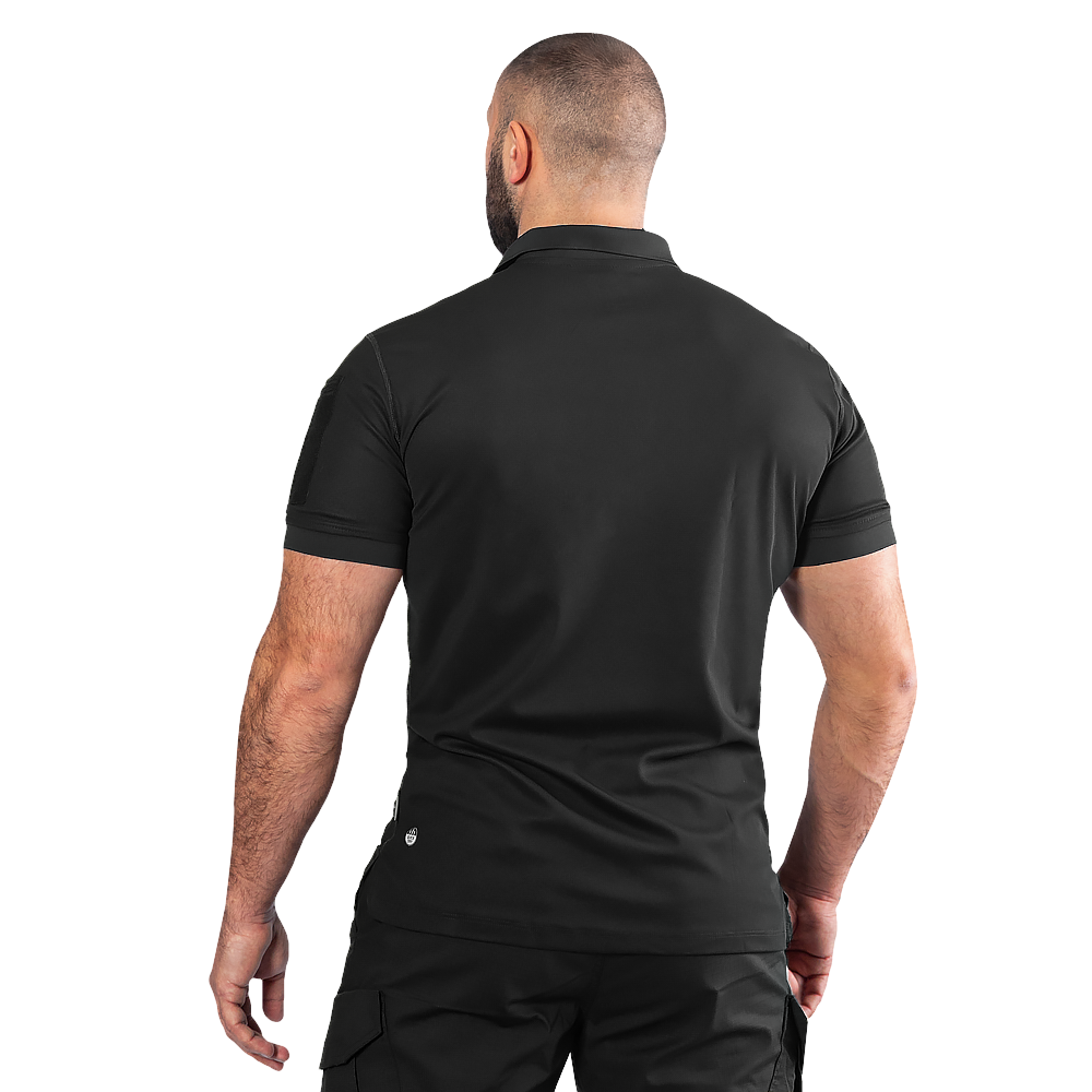 Поло Patrol 2.0 CoolPass Pique LT Чорне