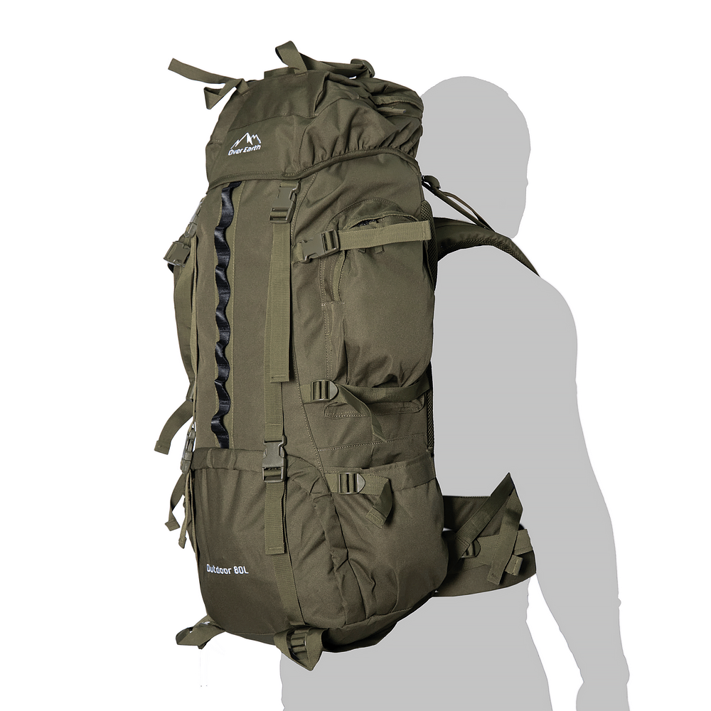Рюкзак BigBag 80L Oxford Олива