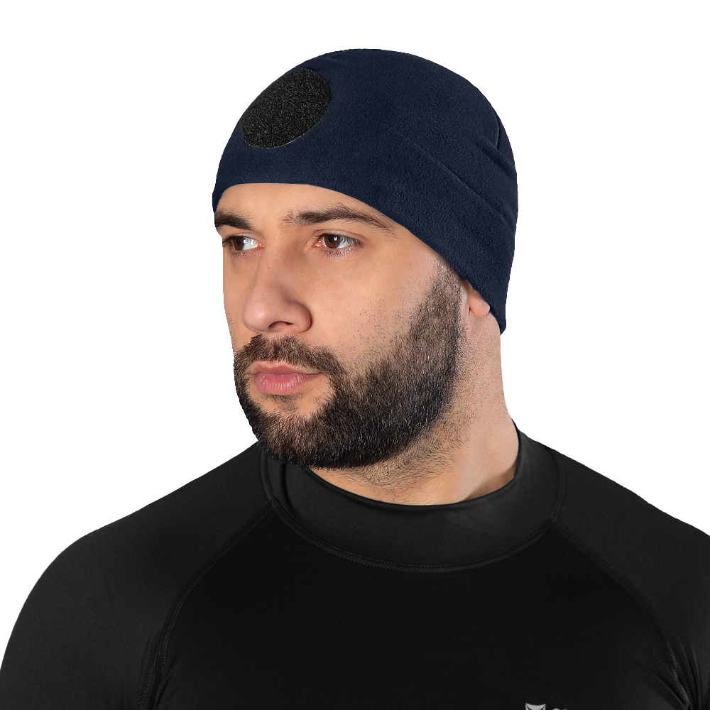 Шапка Beanie 3.0 Police Himatec 100 Темно-синя