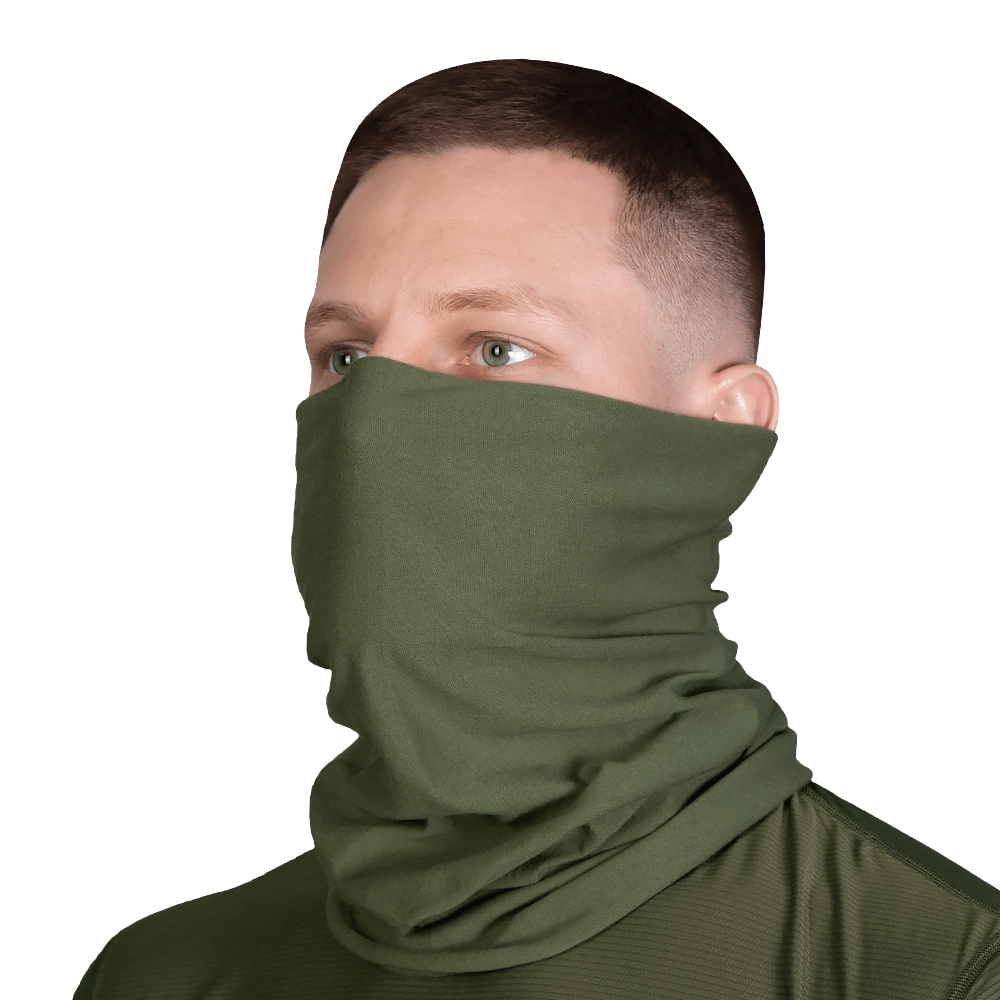 Шарф-труба Eco 100%  Cotton Olive