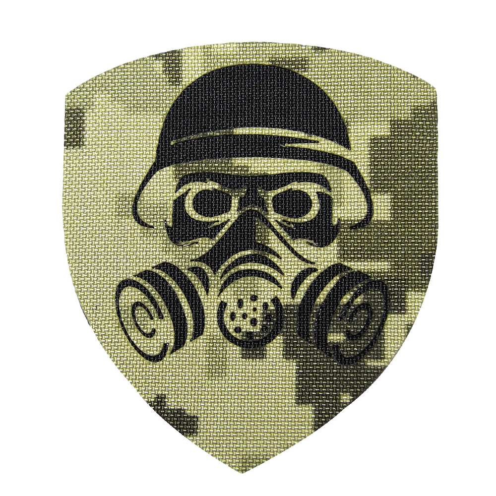Шеврон Camotec Хім. Солдат (7*8) Піксель