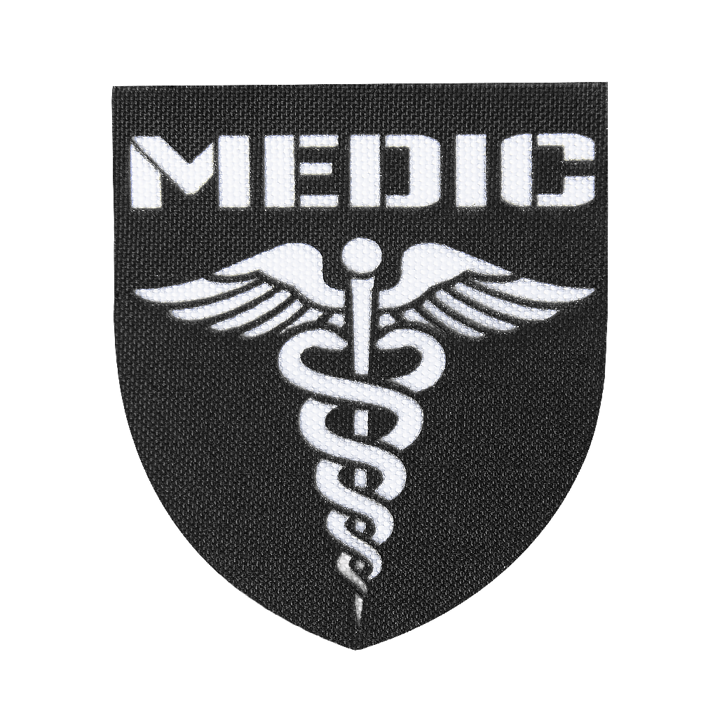 Шеврон Camotec Medic (7*8) Чорний