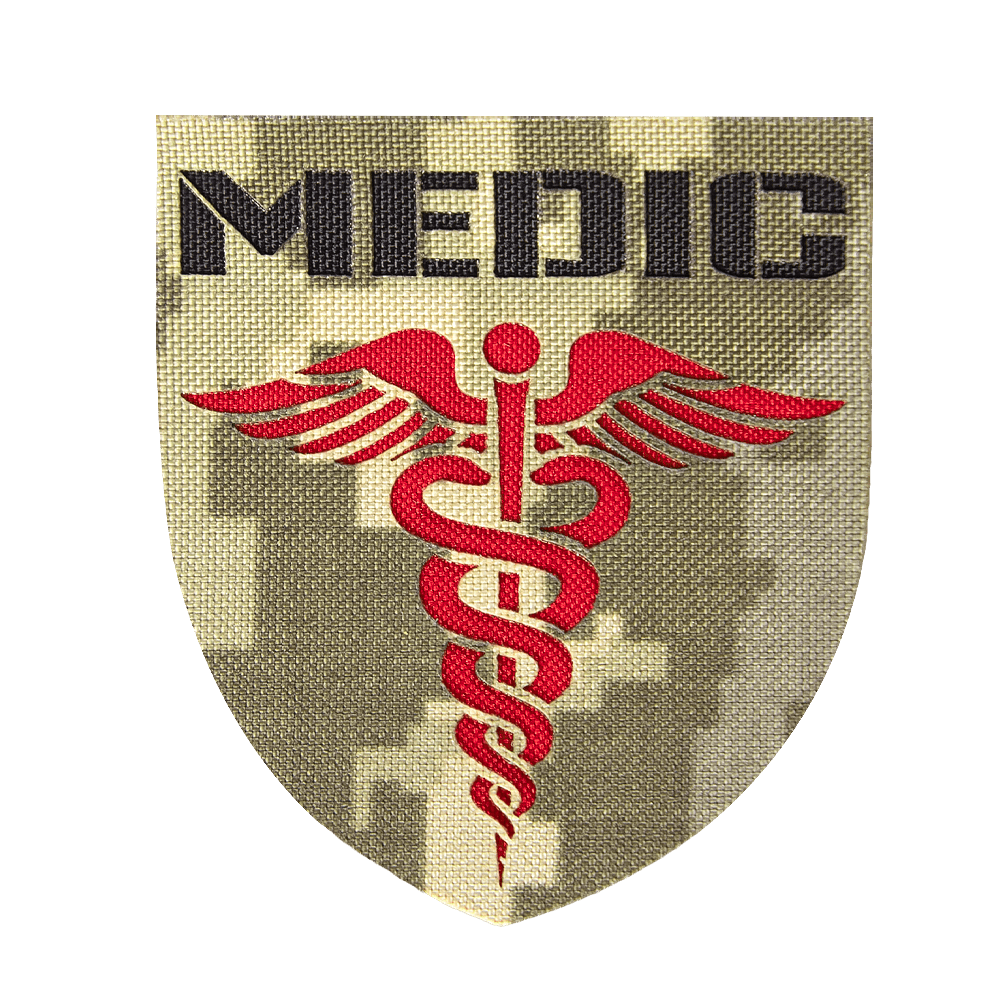 Шеврон Camotec Medic (7*8) Піксель