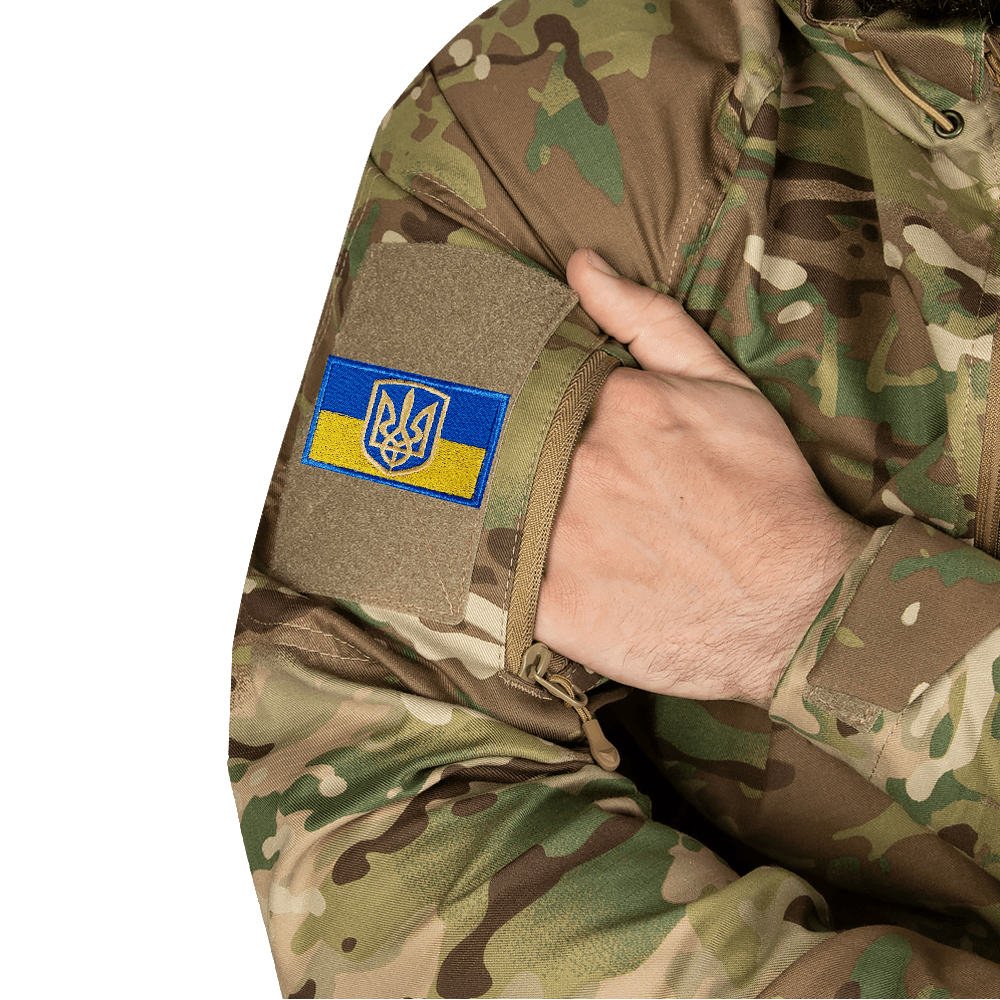 Шеврон/липучка прапор України/Герб