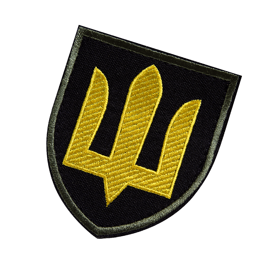 Шеврон ЗСУ танкові війська Чорний