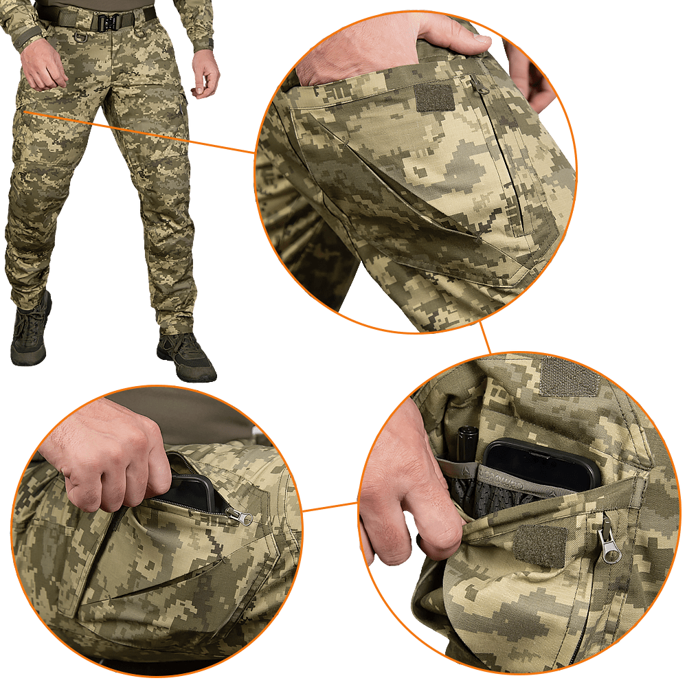 Штани Герць Twill Піксель