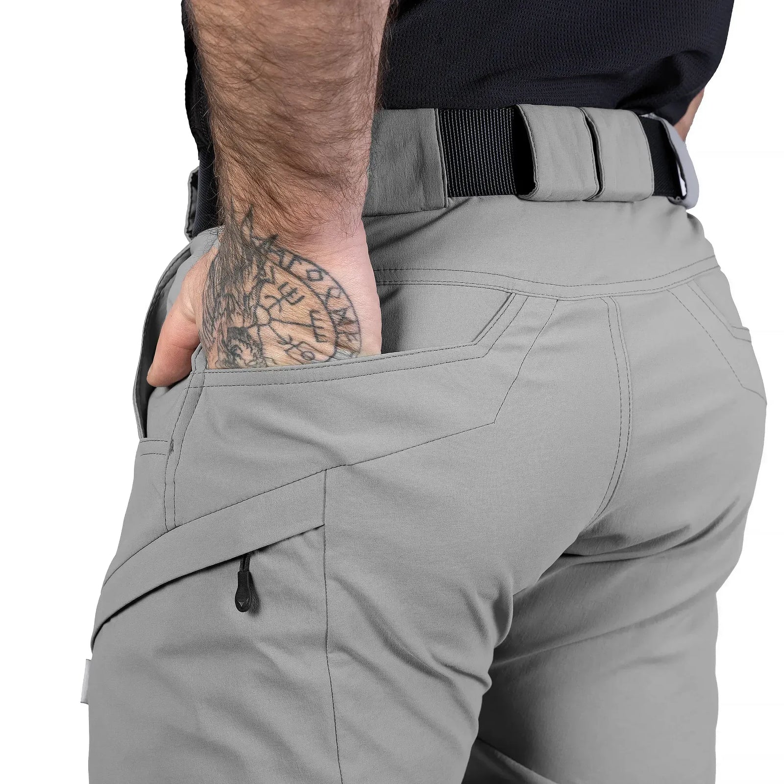 Pants Lizard Light Nylon Grey