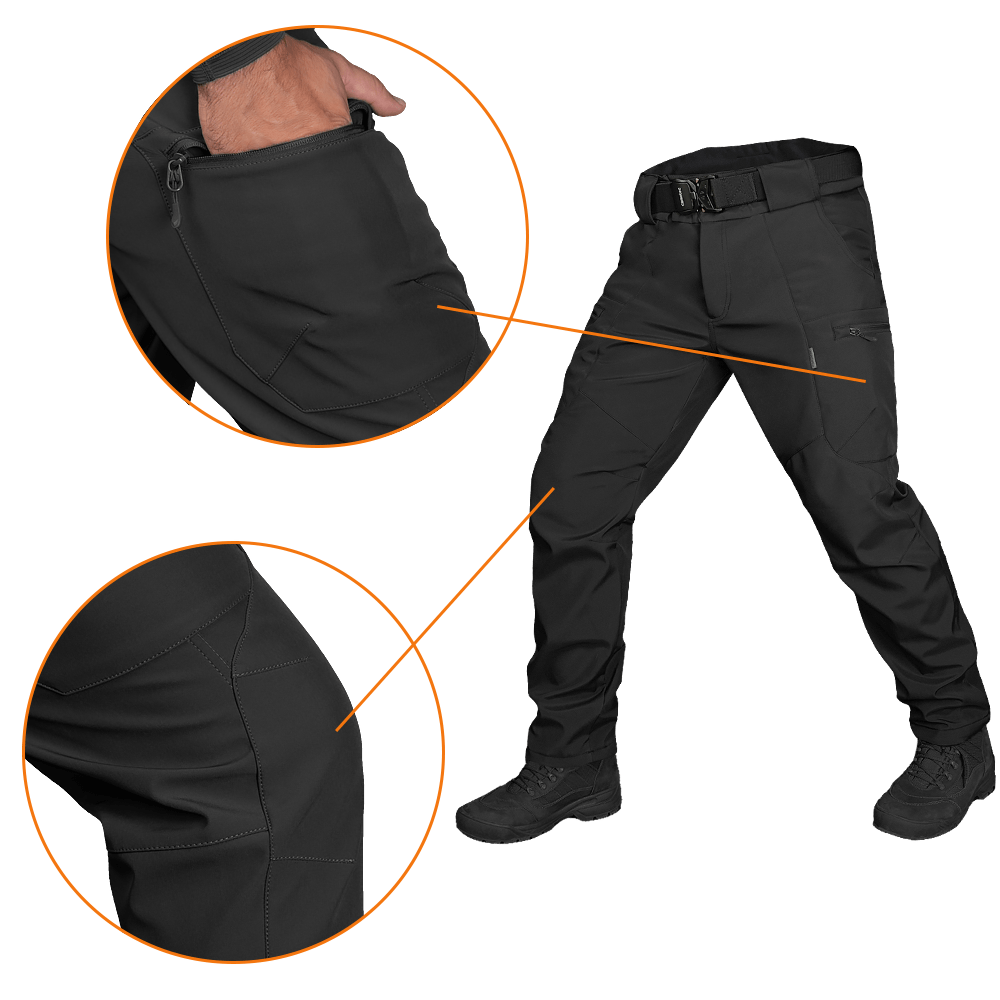 Штани SoftShell 2.0 Чорні
