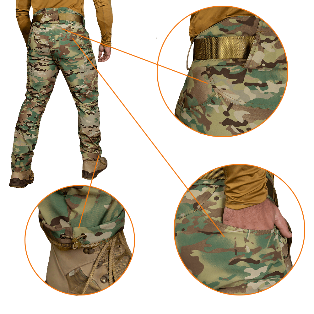 Штани SoftShell Vent Mesh MC