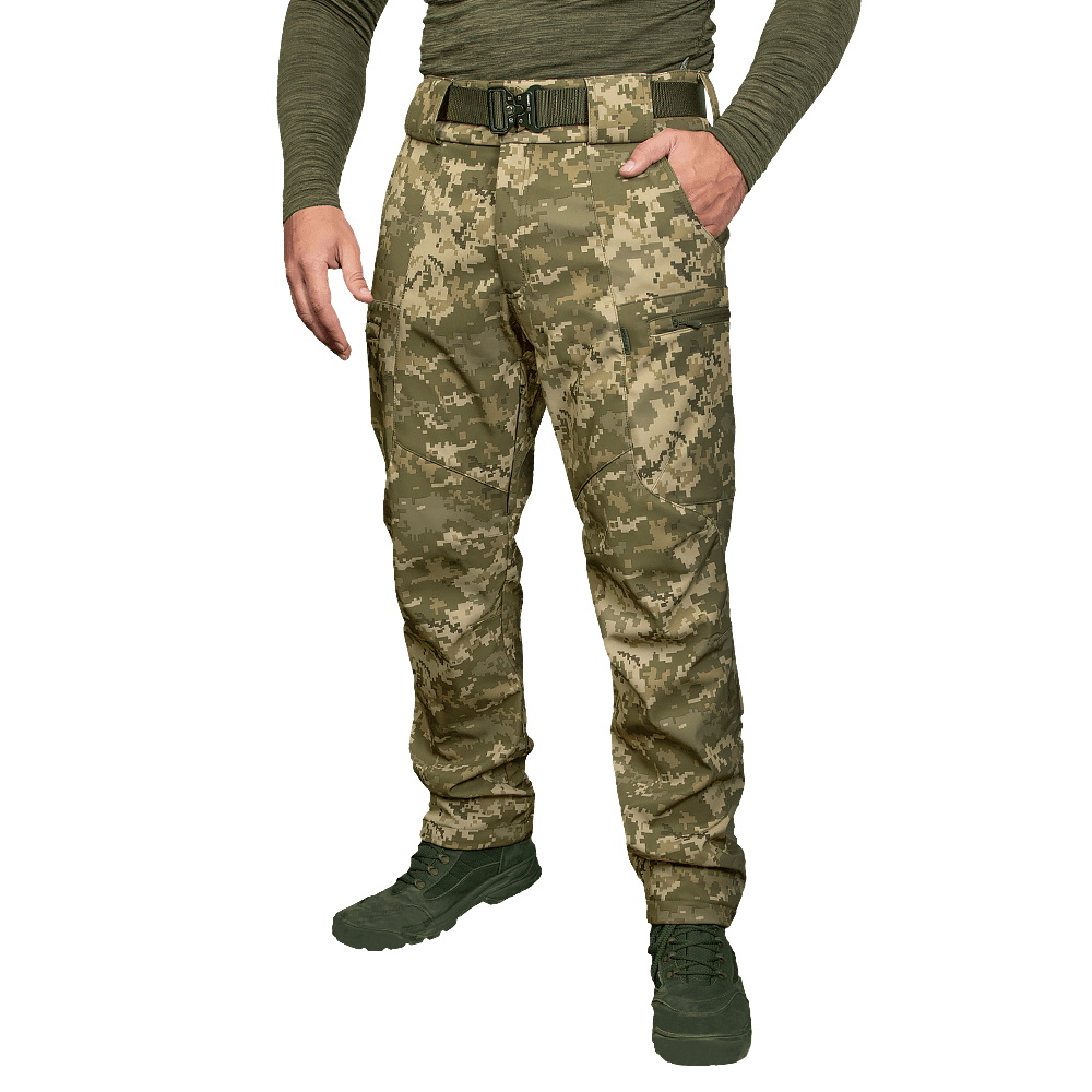 Штани SoftShell Vent Mesh Піксель