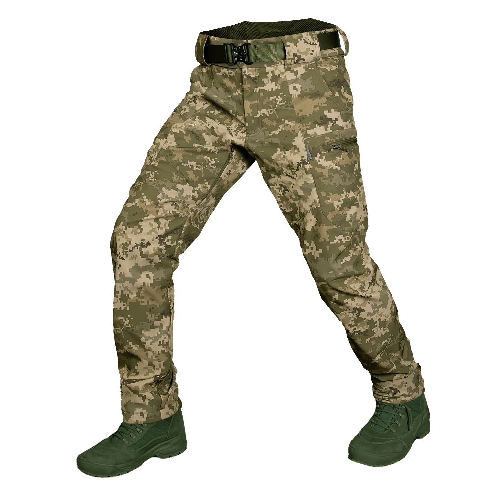 Штани SoftShell Vent Mesh Піксель