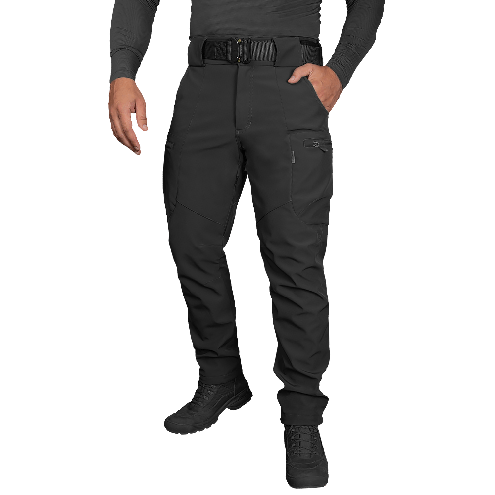 Штани SoftShell Vent Mesh Чорні