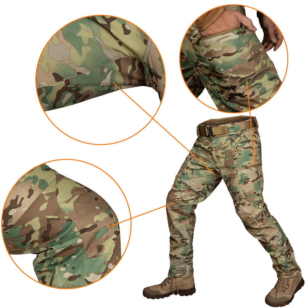 Штани SoftShell Mesh MC