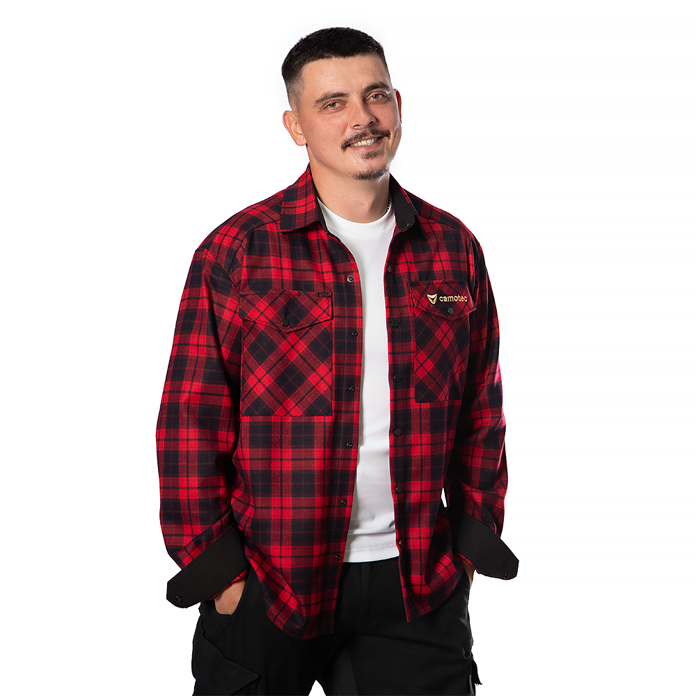 Сорочка “Буревій” Red/Black