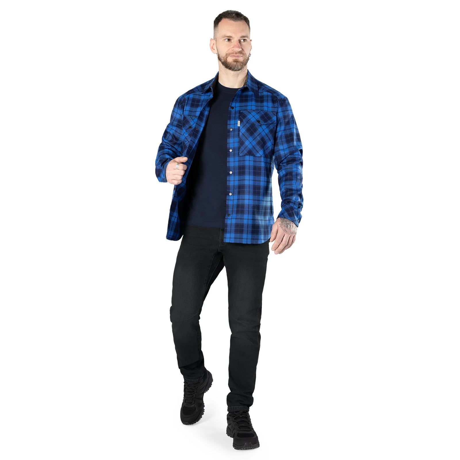 Сорочка “Буревій” Blue/Black