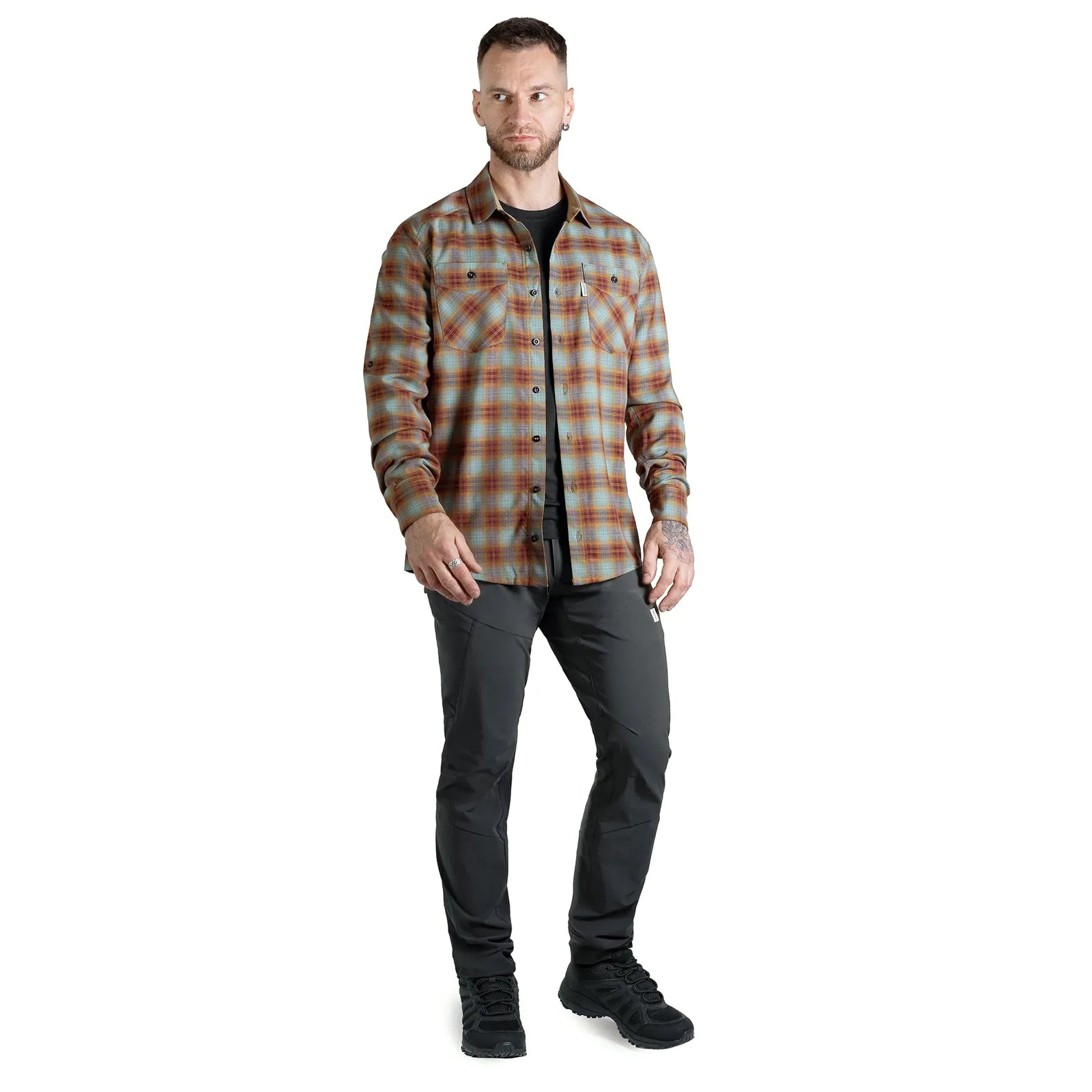 Сорочка "Легіт" Blue/Brown