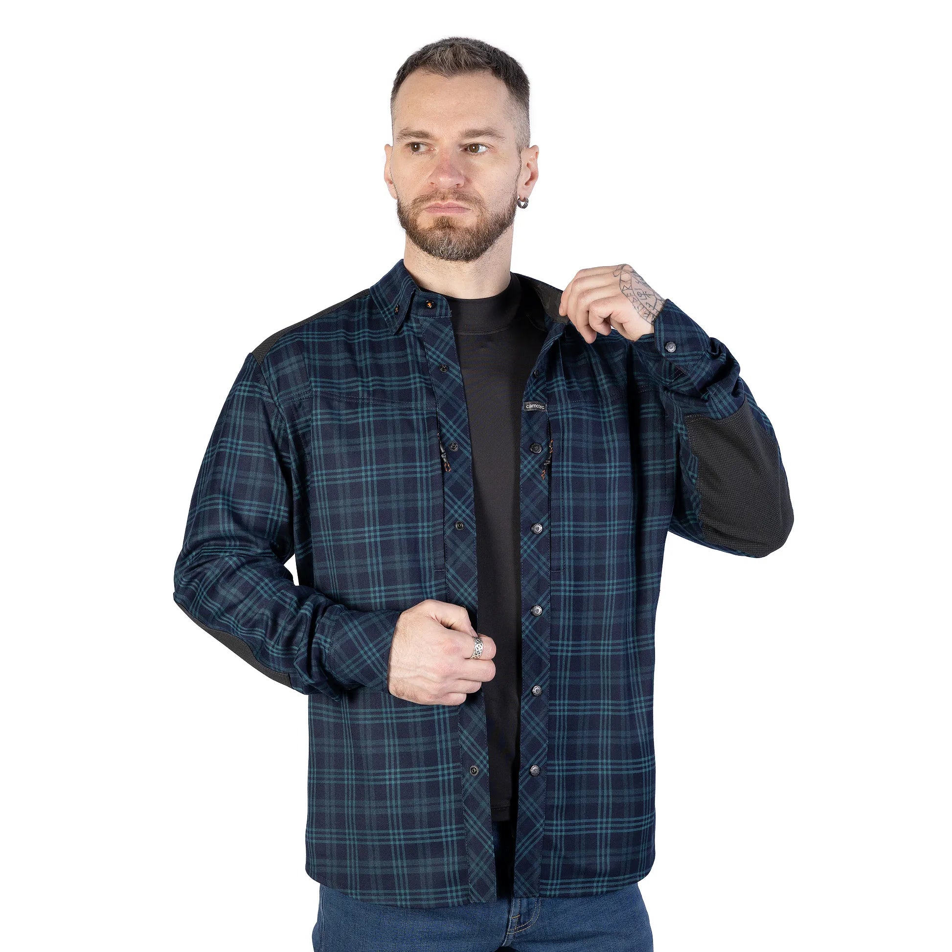 Сорочка тактична "Тайфун" Teal/Navy
