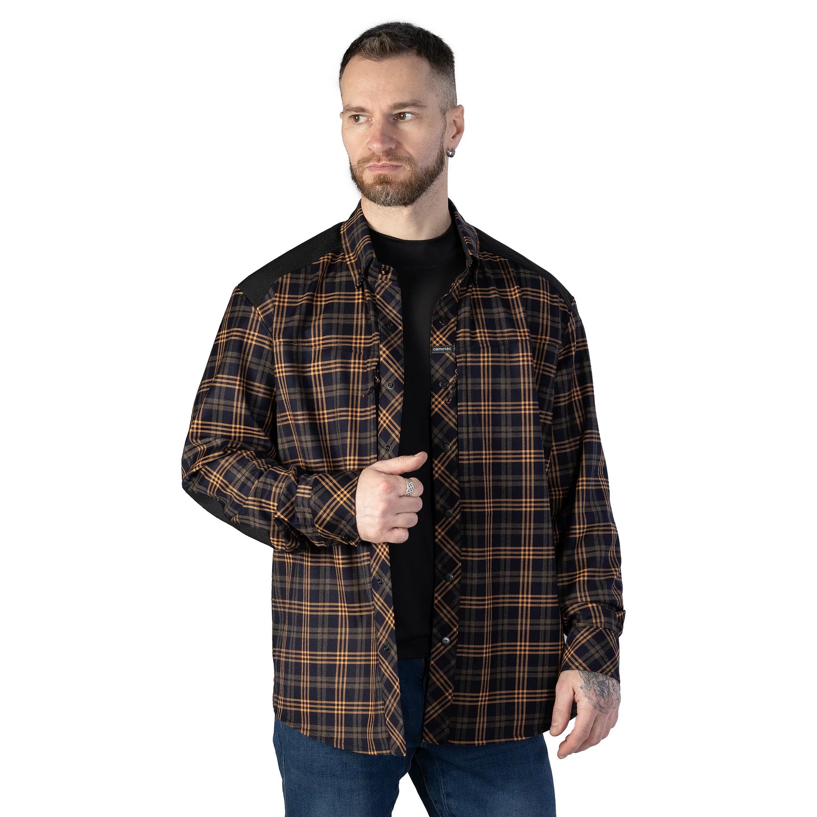Сорочка тактична "Тайфун" Orange/Navy