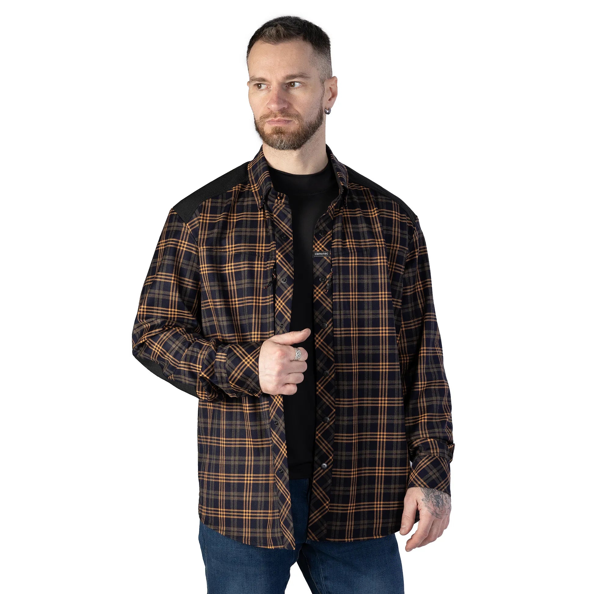 Сорочка тактична "Тайфун" Orange/Navy