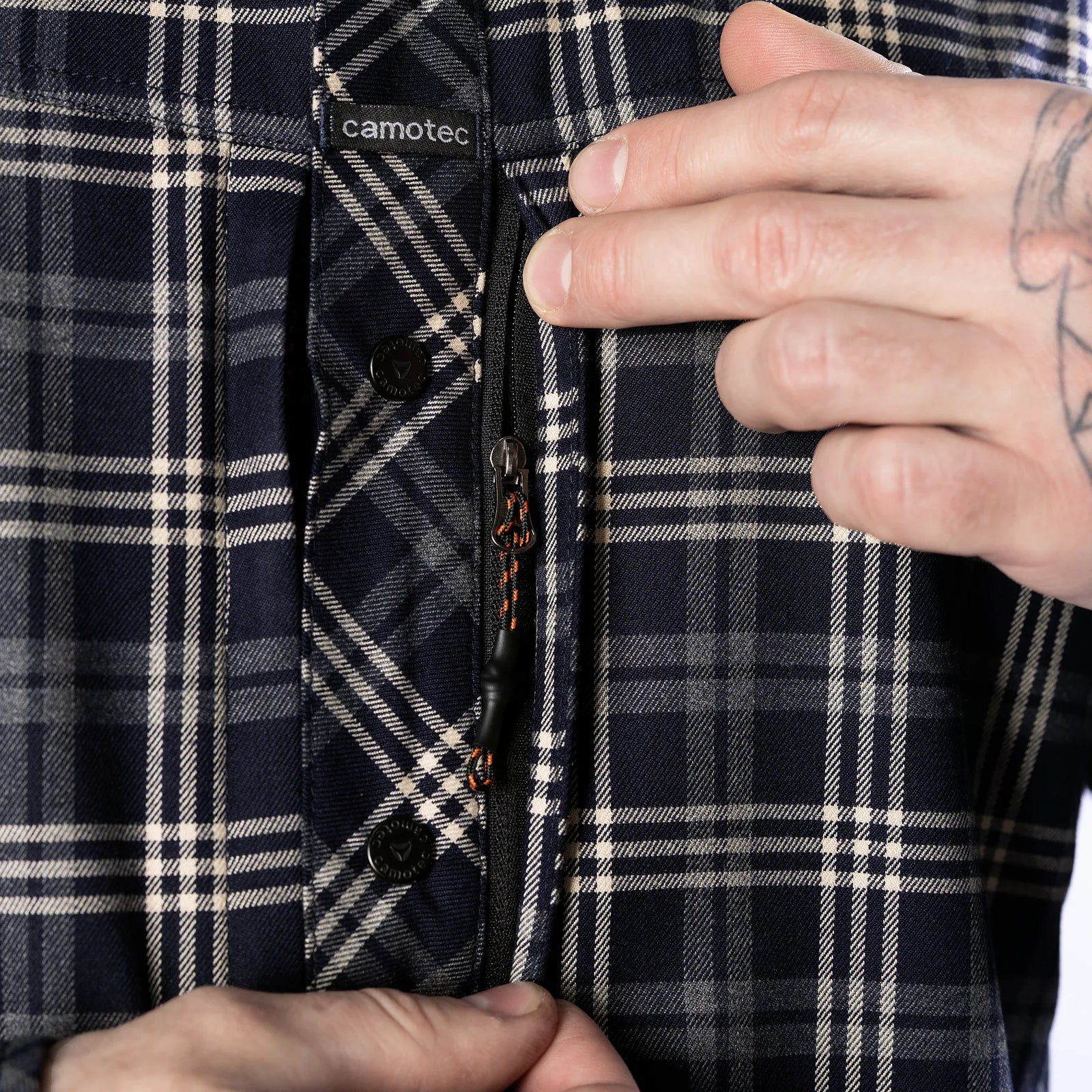 Сорочка тактична "Тайфун" Navy/White