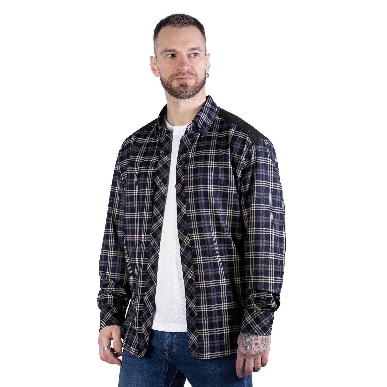 Сорочка тактична "Тайфун" Navy/White