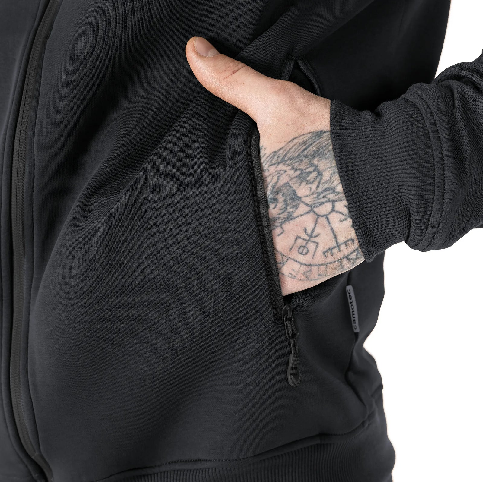 Спортивна кофта FitPro Zip ShapeKnit Темно-синя