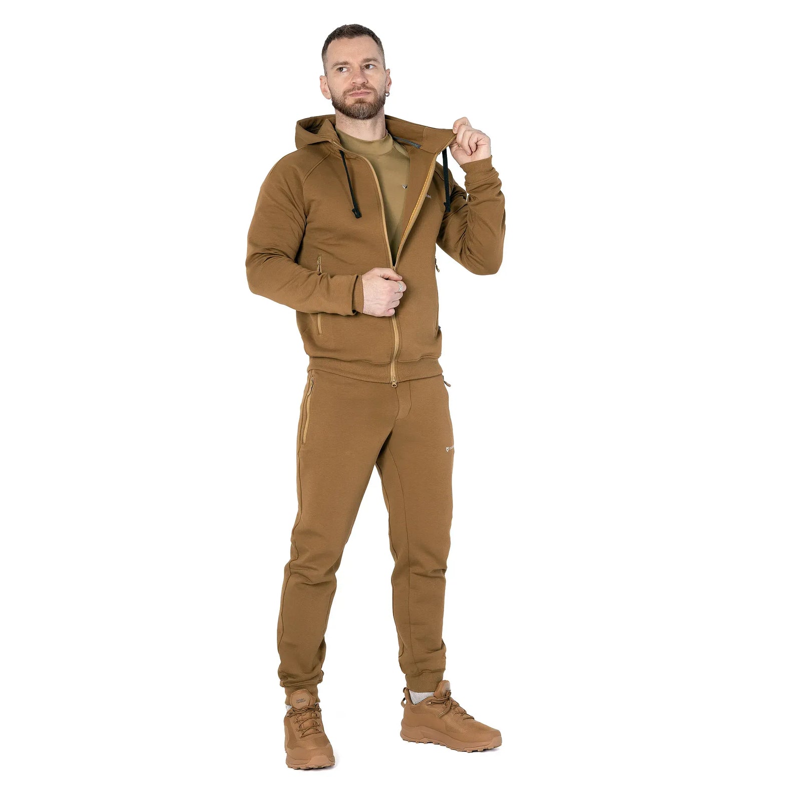Спортивна кофта FitPro Zip ShapeKnit Койот
