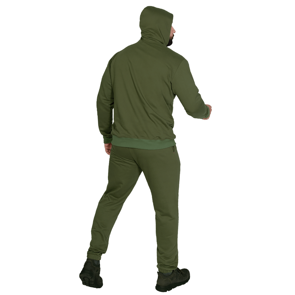 Спортивний костюм Basic Hood Олива