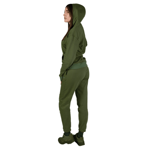 Спортивний костюм Basic Hood Олива