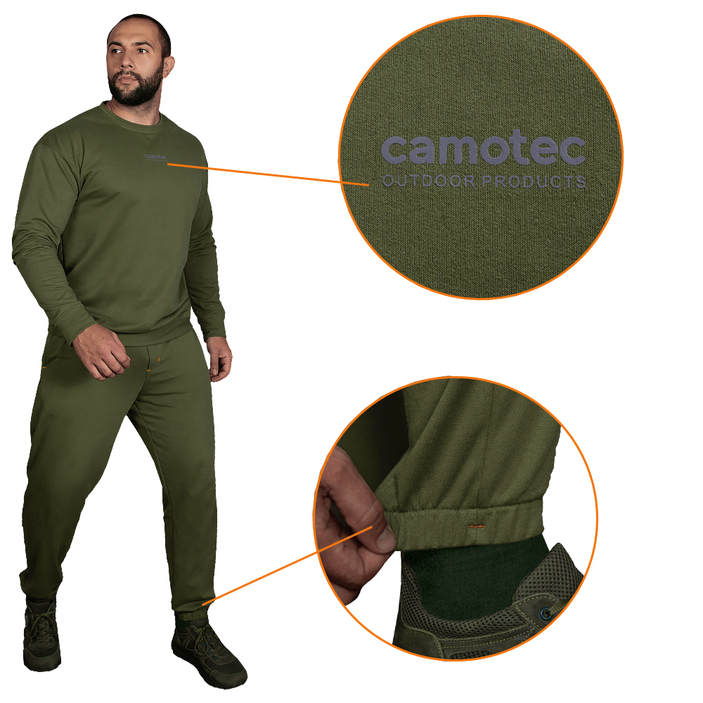 Спортивний костюм Basic Олива