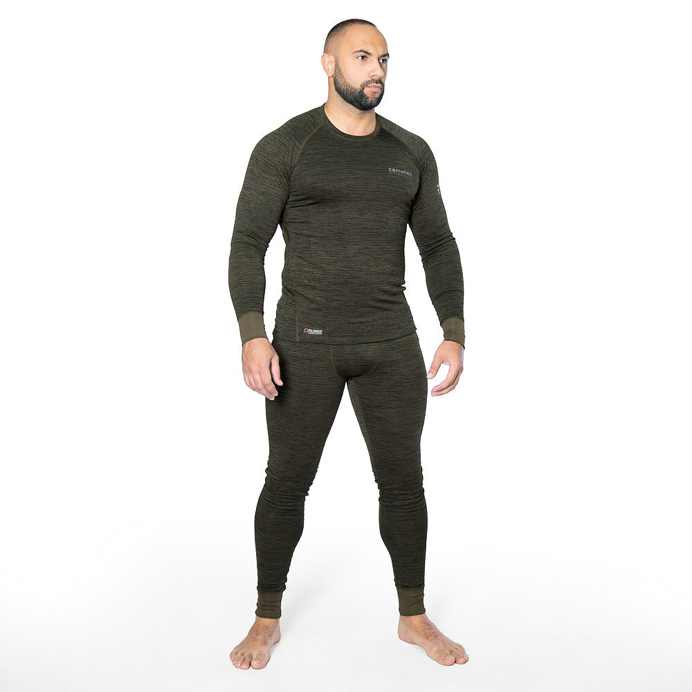 Термобілизна LVL2 Polarheat QS Pro 2.0 Олива Меланж