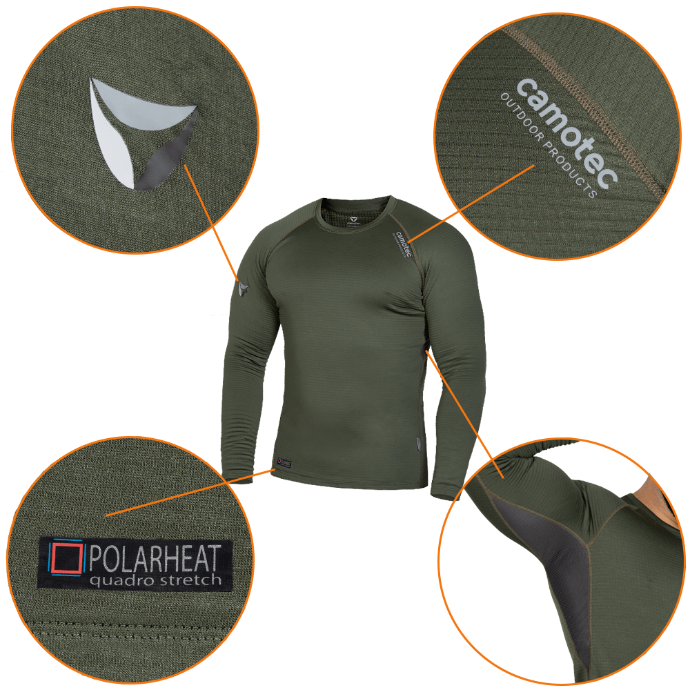 Термобілизна LVL2 Polarheat Quadro Stretch Olive